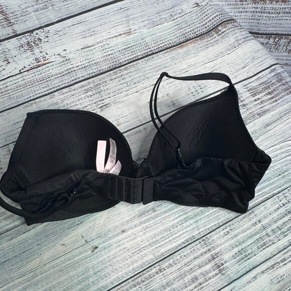 Victoria's Secret Body by Victoria Perfect Shape Push-Up Smooth Bra Black 38D - Picture 4 of 4